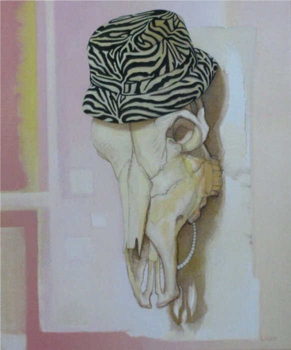 bone celibataire oil on canvas