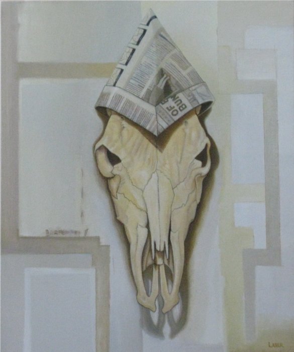 party animal oil on canvas