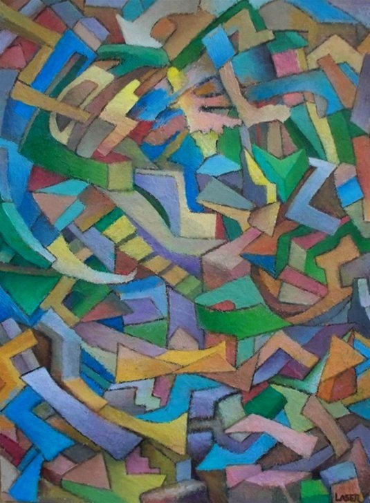 when it is oil on paper